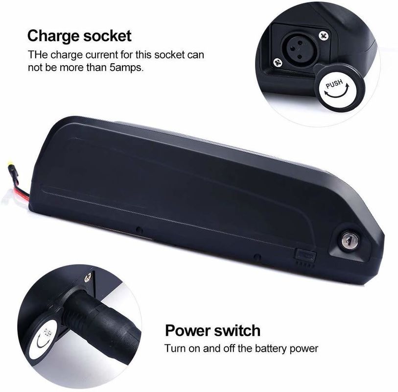 USB Ebike pin 36V 17ah 10s5p Lithium Ion pin cho xe đạp điện E xe đạp thay thế pin