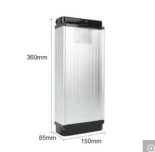 Ứng dụng thay thế pin Long Cycle 48V 250W 500W Silver Rear Rack Rechargeable Ebike Battery Fiets Accufahrrad Akku Fur Elektrofahrrader Pin Lithium