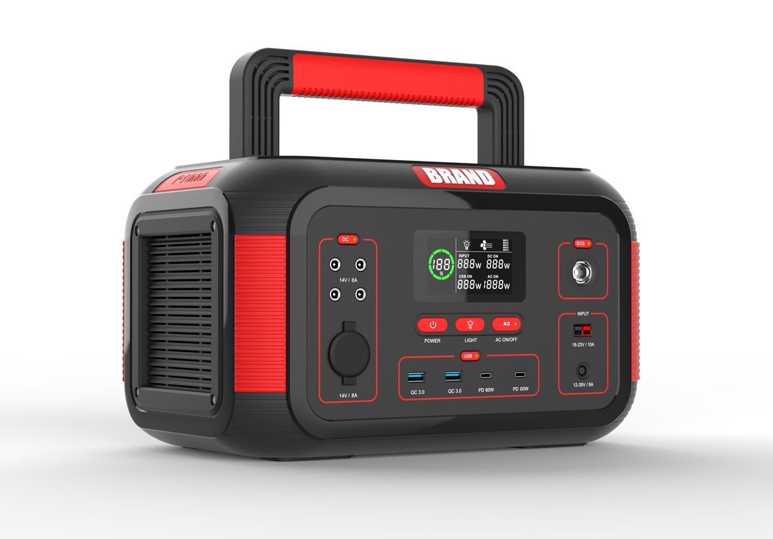 USB 1000W 22.2V 36.4ah Trạm điện mặt trời di động sạc lại cho nhà ngoài trời cắm trại