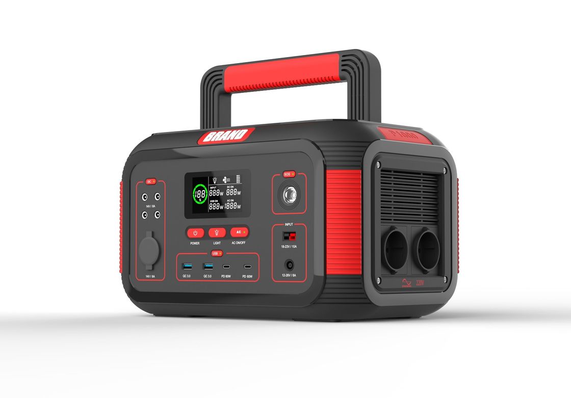 USB 1000W 22.2V 36.4ah Trạm điện mặt trời di động sạc lại cho nhà ngoài trời cắm trại
