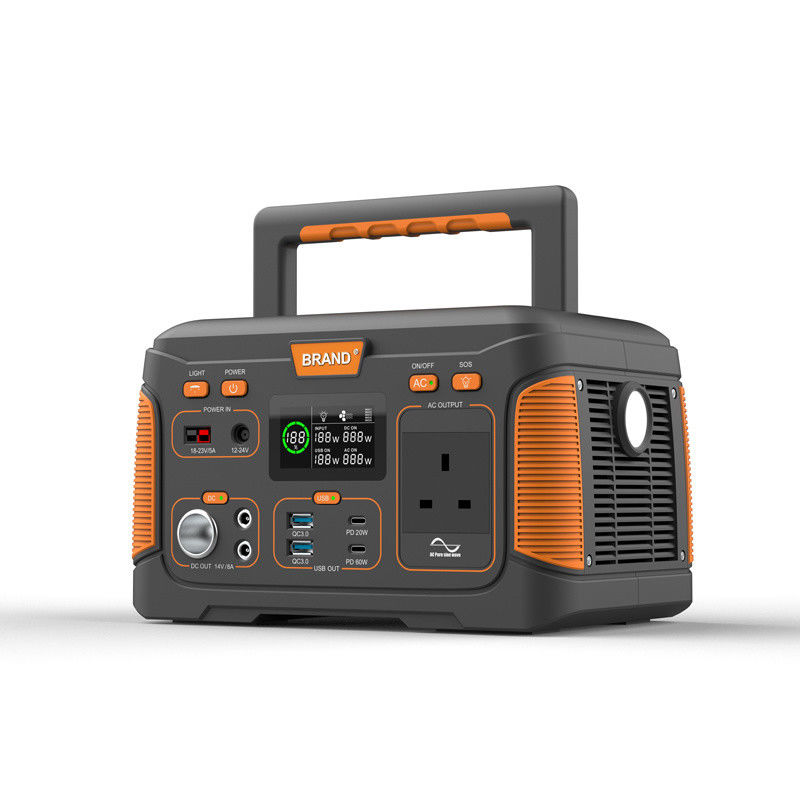 Động cơ phát điện năng lượng mặt trời 300W Nhà máy điện di động cho trại khẩn cấp Nhà cung cấp điện cho câu cá ban đêm