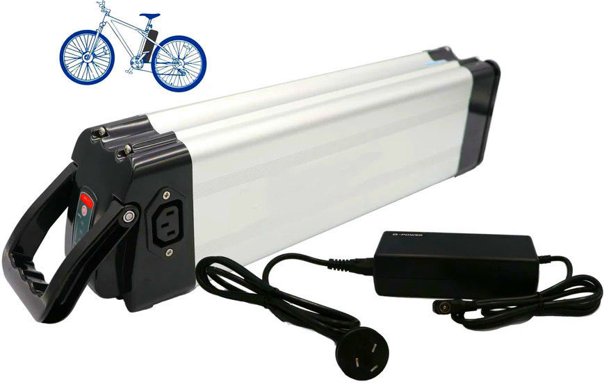 36V 13h 468 Wh Silver Fish Ebike pin đầu bộ xả RCA cổng sạc