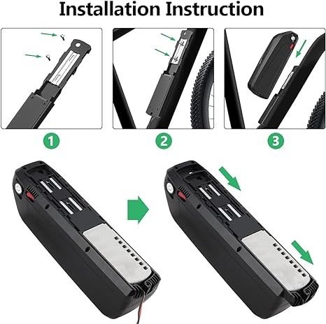 Thay thế 36V 48V pin lithium ion pin xe đạp điện Aldi Prophet Mifa Samsung ZhenLong