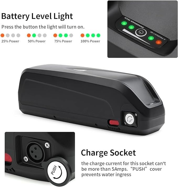 Thay thế 36V 48V pin lithium ion pin xe đạp điện Aldi Prophet Mifa Samsung ZhenLong