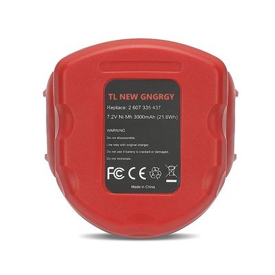 Bộ sạc 3,0mAh Bosch 7,2 V pin Ni-CD Ni-MH 2 607 335 437, 2 607 335 587