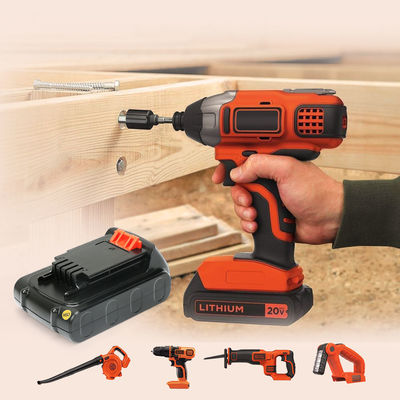 Ống không dây Li Ion Black & Decker pin công cụ điện 20V 2500mAh