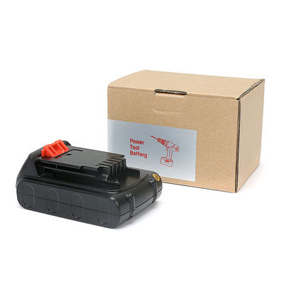 20V 4000mAh Black & Decker pin công cụ điện, Li Ion pin công cụ điện thay thế
