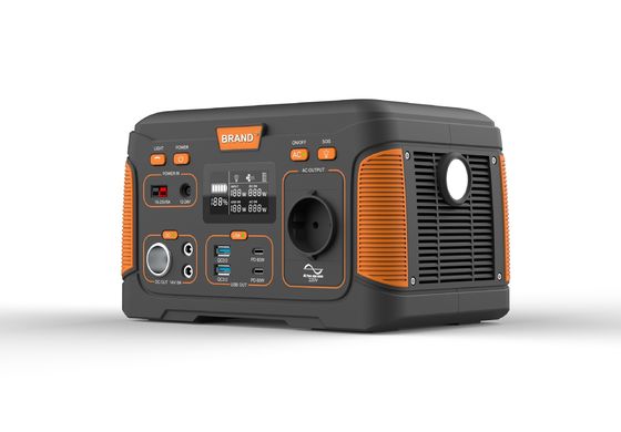 300W Nhà máy điện ngoài trời di động khẩn cấp Cắm trại Ngân hàng pin với AC / DC Inverter
