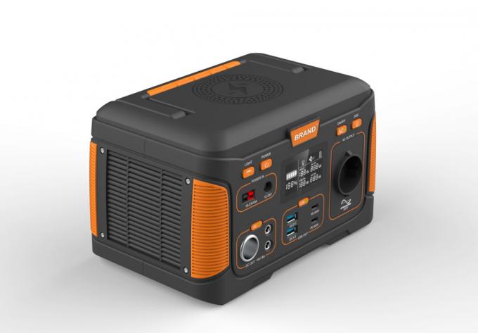 300W Nhà máy điện ngoài trời di động khẩn cấp Cắm trại Ngân hàng pin với AC / DC Inverter 3
