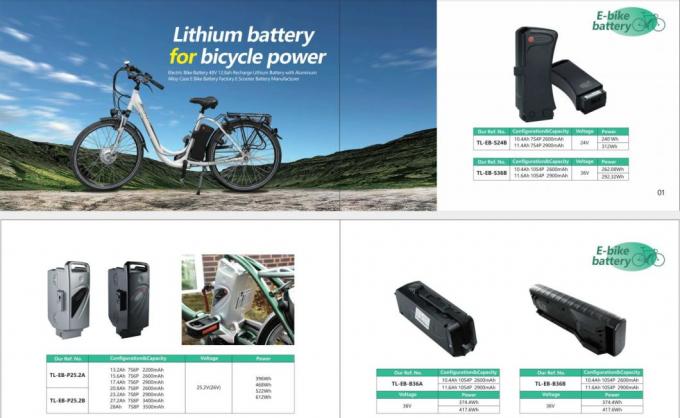 7s6p 25.2V Panasonic Electric Bike 13.2ah 15.6ah 17.4ah with Charger